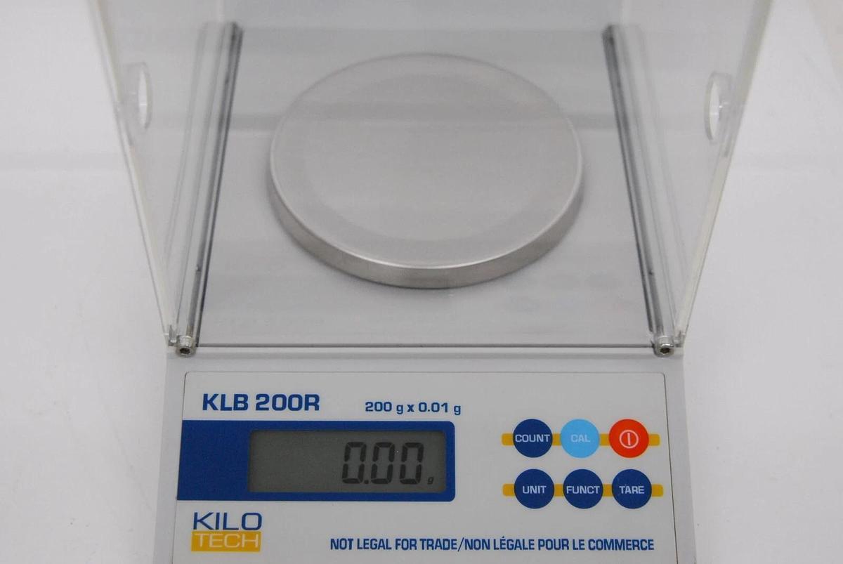 Used Kilo Tech KLB-200R Scale 200g - TESTED - Read Description