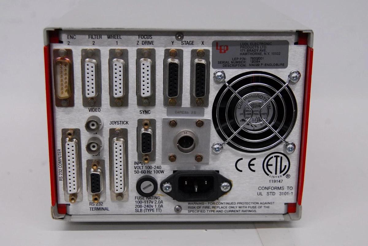 Used LEP LUDL 73002001 MAC22 7" Enclosure W/ PSSYST 73002020, MCSTS 73002050 x2 MORE