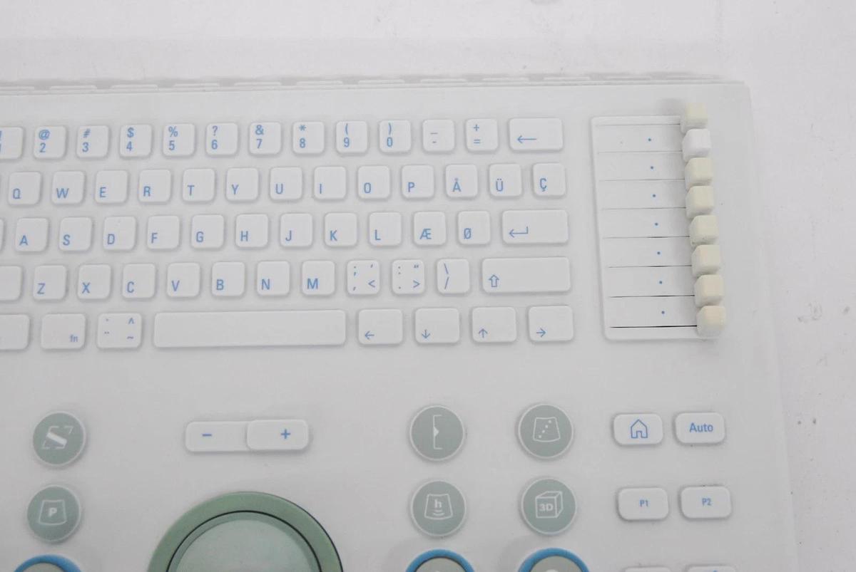Used BK Medical NP0182 Keyboard and Trackball - Flex Focus Ultrasound