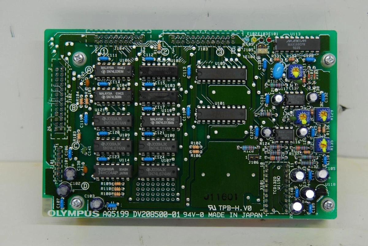 Used Olympus DV208500-01 AQ5199 Board (from Vanox AHBS3)