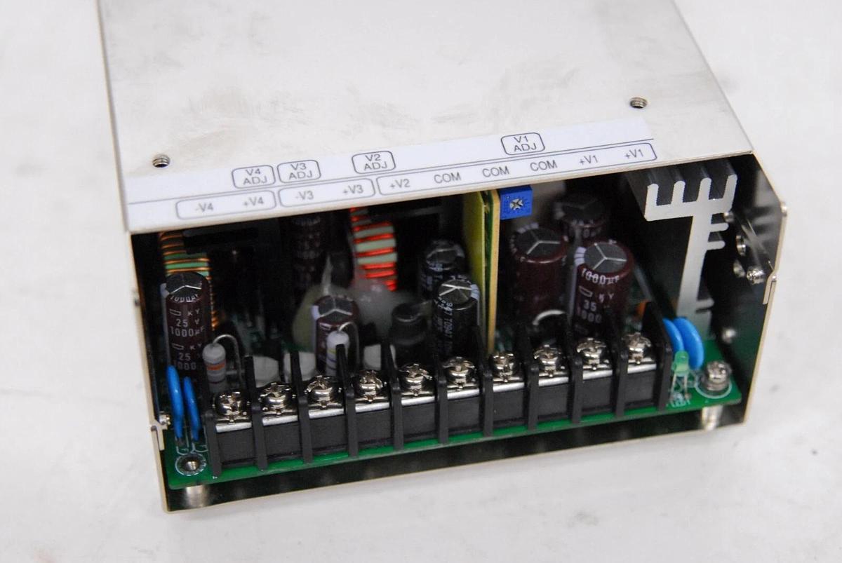 Used Mean Well QP-375-24CSM PEH-4329431 Quad Output Power Supply (ABI 7000 PCR)