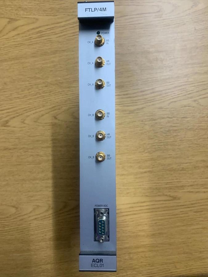 Used Bruker AQR ECL00 FT Filter BD Solid Module