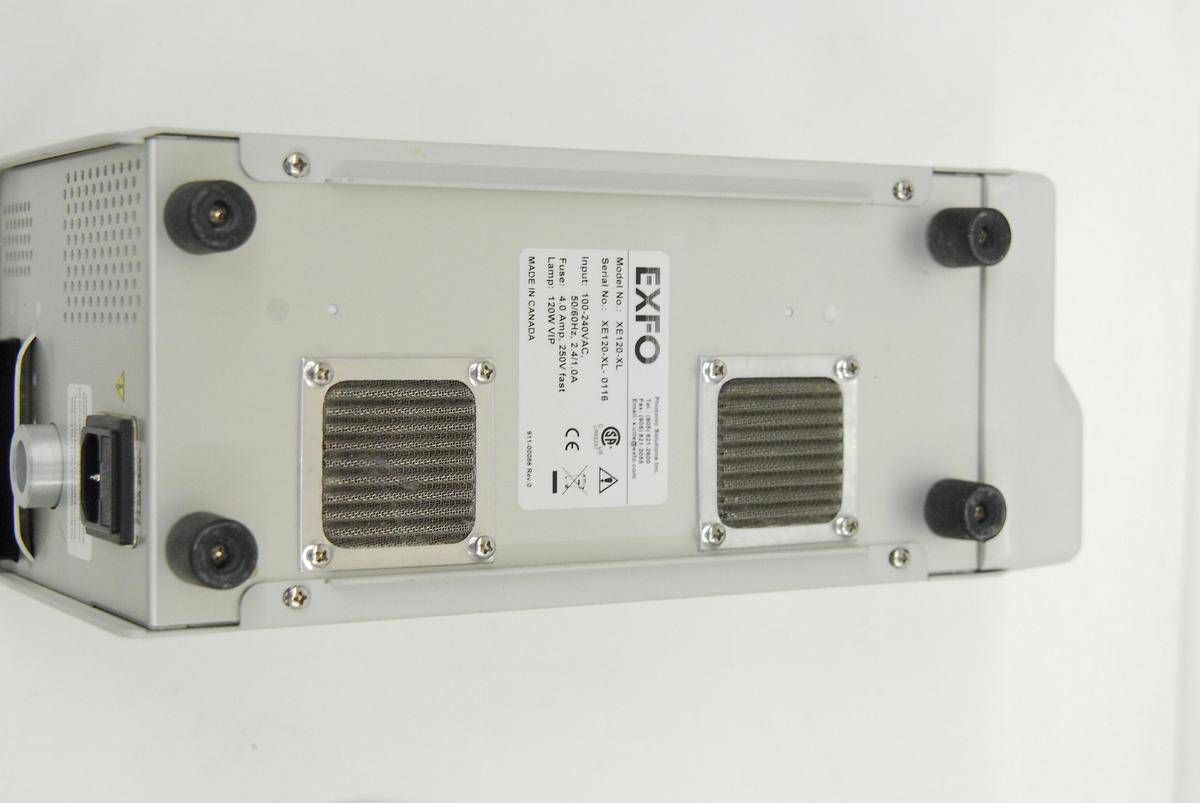 Used EXFO XE120-XL X-Cite 120 Flourescence Illumination W/ 805-00038 Liquid Light Guide