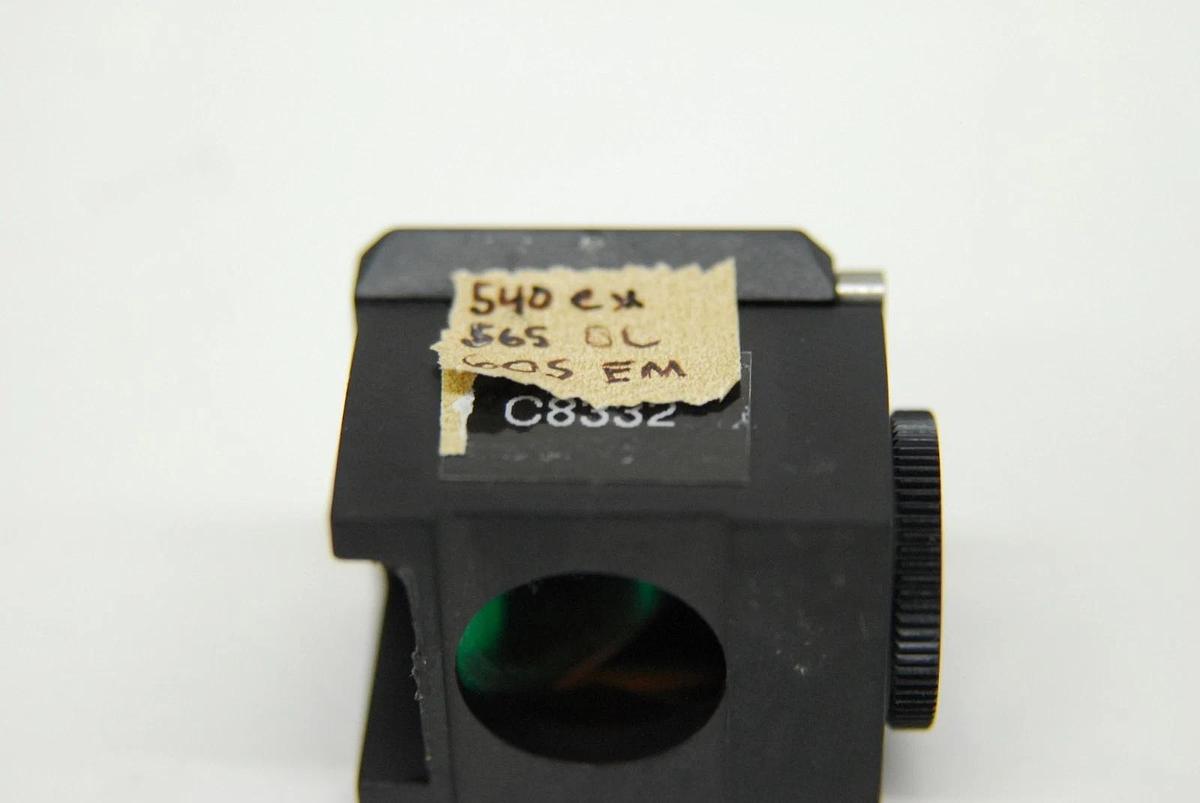 Used Nikon 31002 TRITC Filter Cube (540 EX, 565 BS, 605 EM) - Diaphot 200