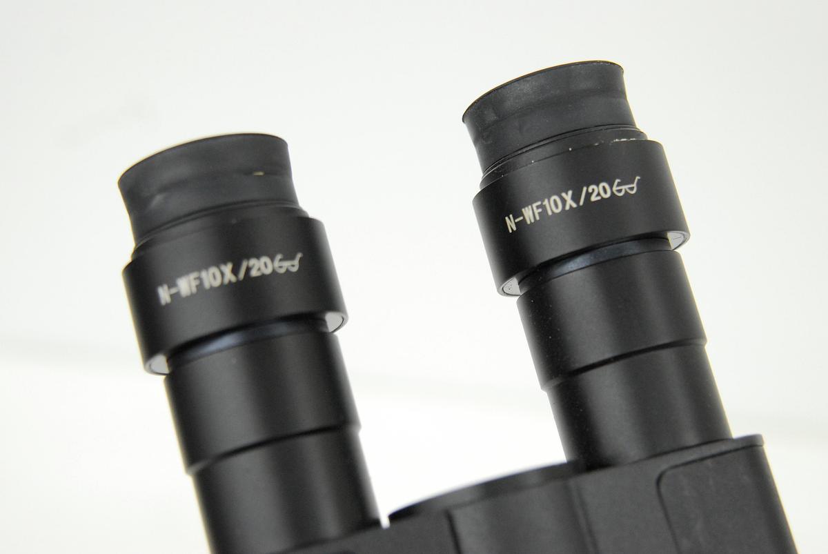 Used Motic BA210LED Binocular Microscope W/ EF-N Plan 4/10/100 Objectives
