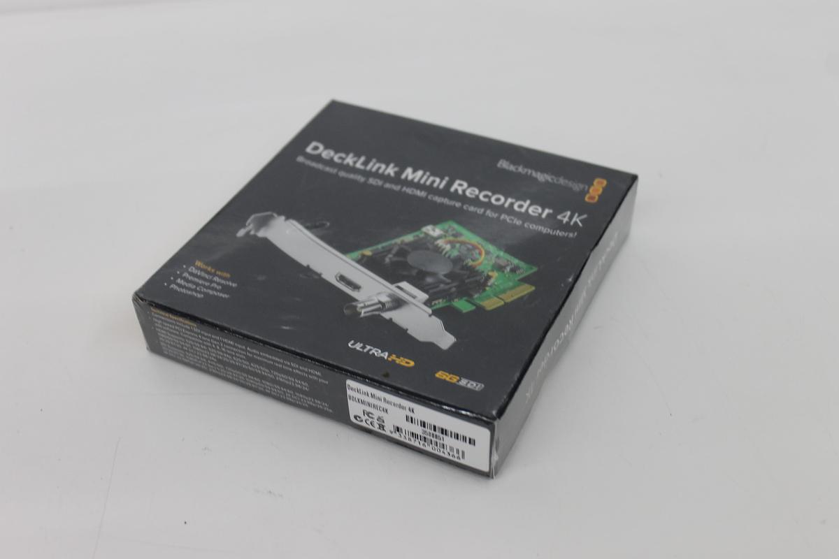Blackmagic Design DeckLink Mini Recorder 4K - Brand New Sealed