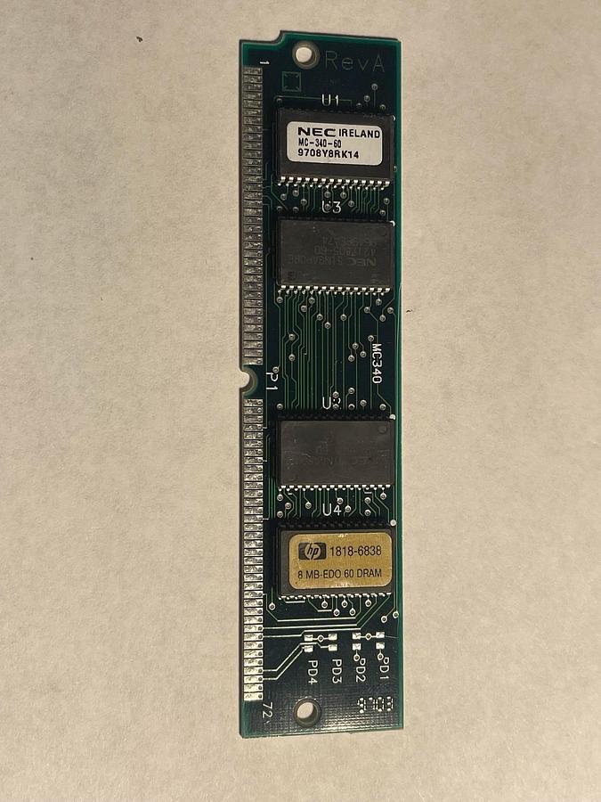 Used HP 1818-6838 8MB-EDO 60 DRAM
