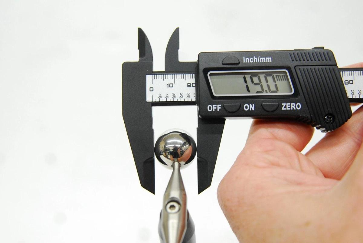 Used Renishaw Brown & Sharpe Hexagon CMM Probe Datum Calibration Standard .75008 in.