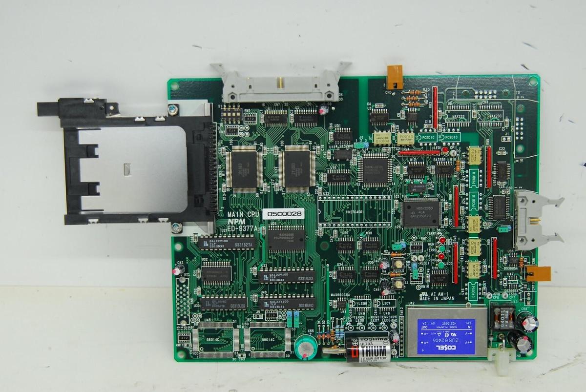 Used NPM ED-9377A Main CPU Board (Qiagen BIOROBOT EZ1)