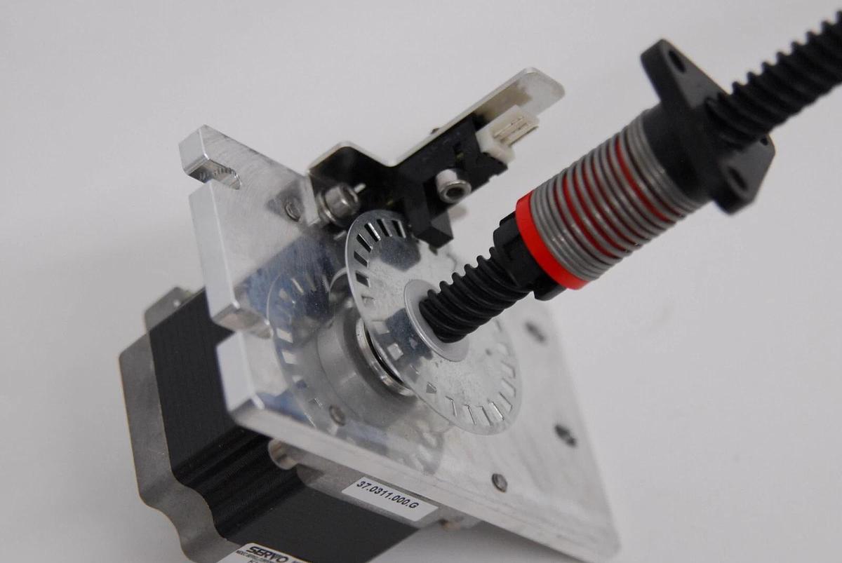 Used Nidec KH56JM2-951 2-Phase Hybrid Stepping Motor W/ Attached Hardware