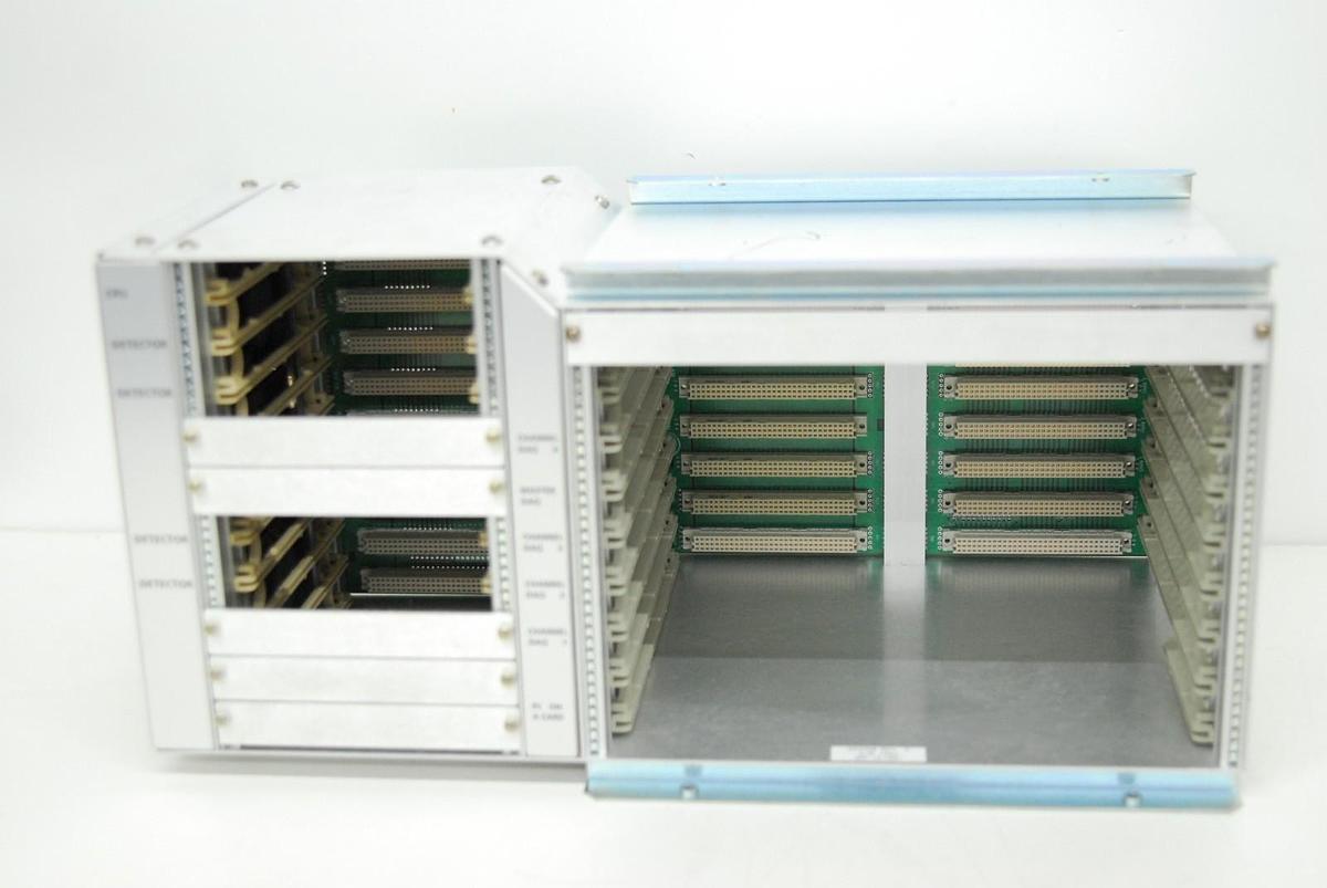 Used BD FACSAria 334350 Card Cage W/ Becton Dickinson Backplanes 331101 331071