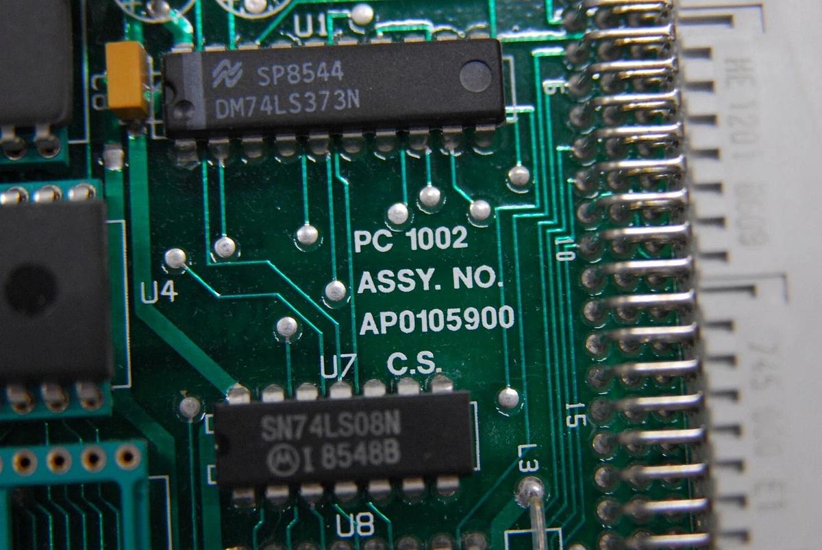 Used Laser Industries PC-1001 AP0525500 PP0673200 Board for PC-1052A - Sharplan 1020