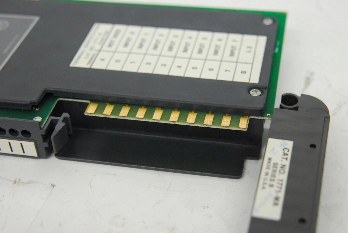 Used Allen-Bradley 1771-IA (120V) AC Input Module W/ Wire Arm 1771-WA