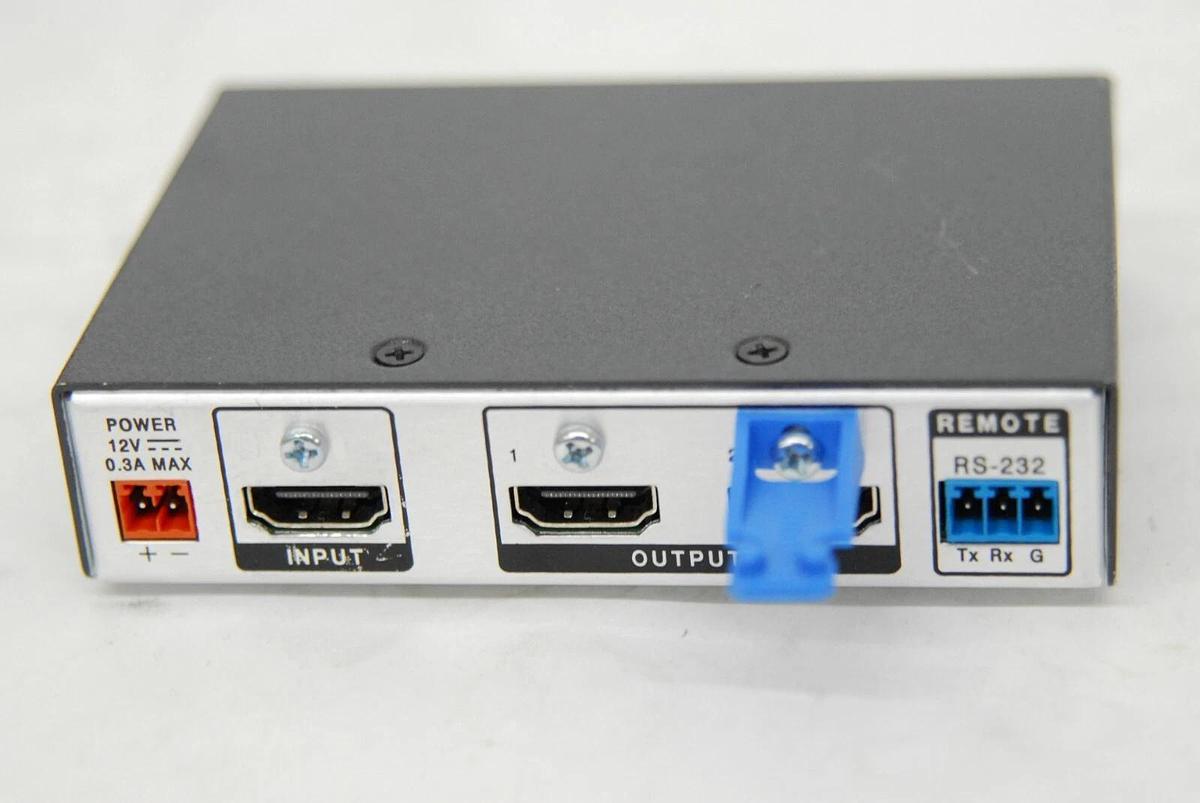 Used Extron DA2 HD 4K 60-1480-01 HDMI 4K 2 Output Distribution Amplifier