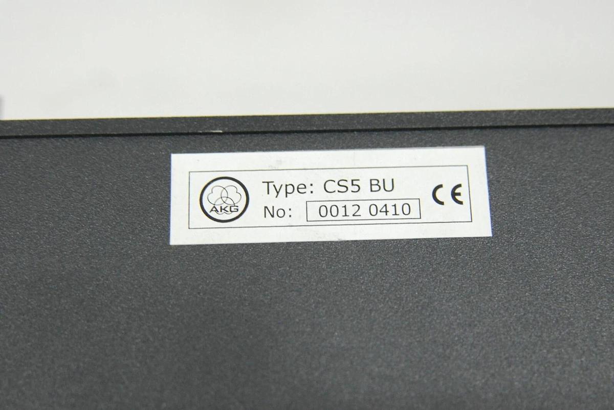 Used AKG CS5 BU Reference Digital Conference System Base Unit
