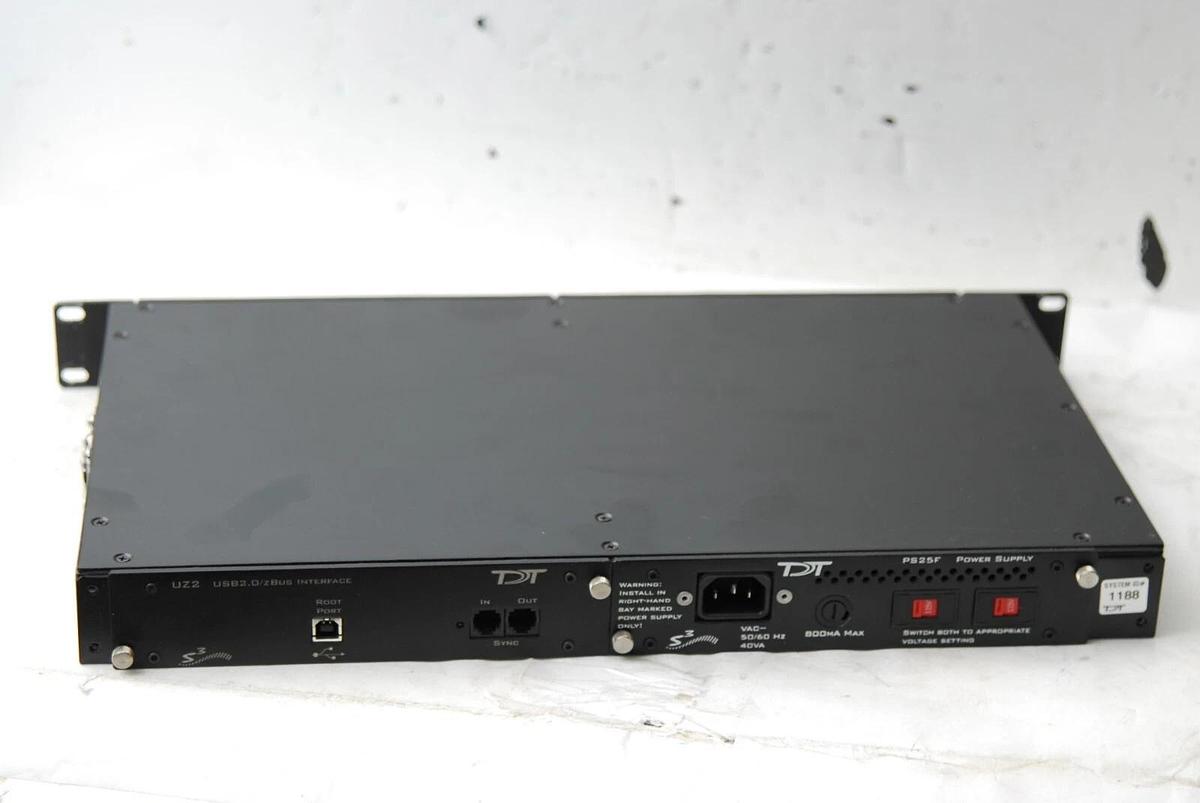 Used Tucker-Davis Technologies 2x: PA5 Programmable Attenuator & 1x: UZ2
