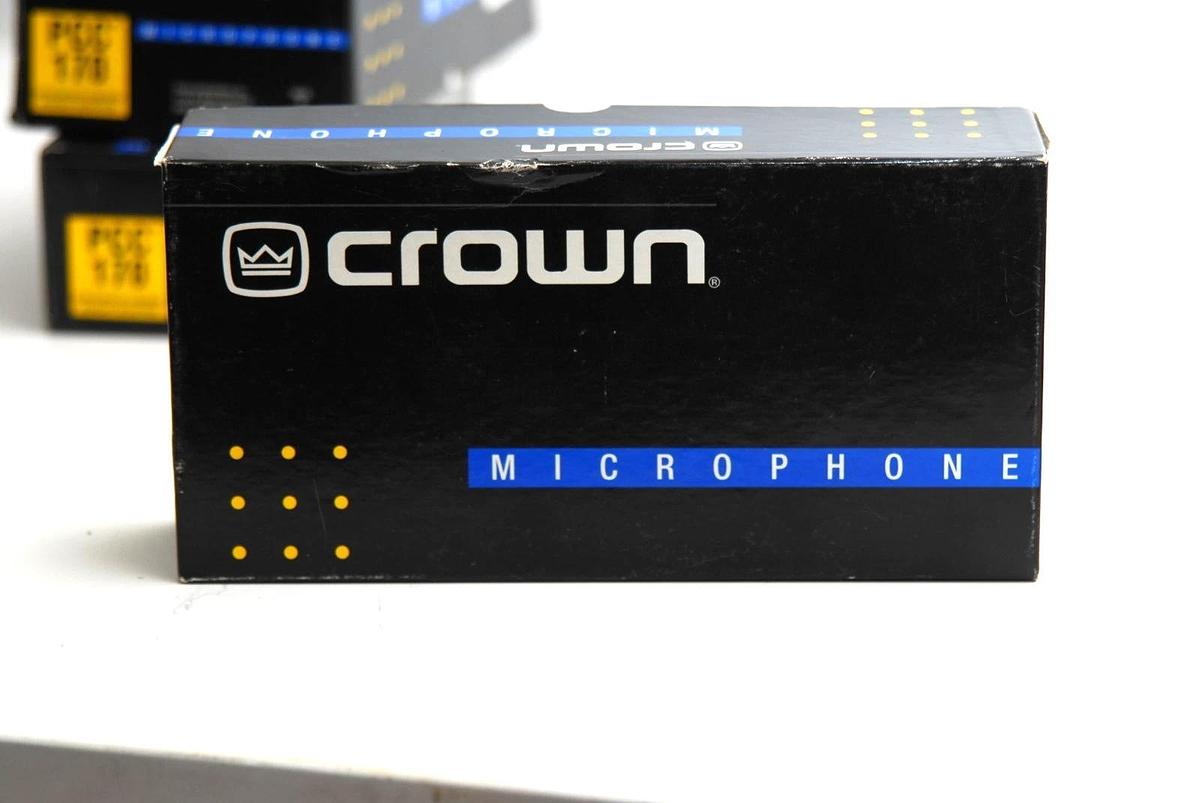 Used Crown PCC-170 Supercardioid Condensor Boundary Microphone Open Box