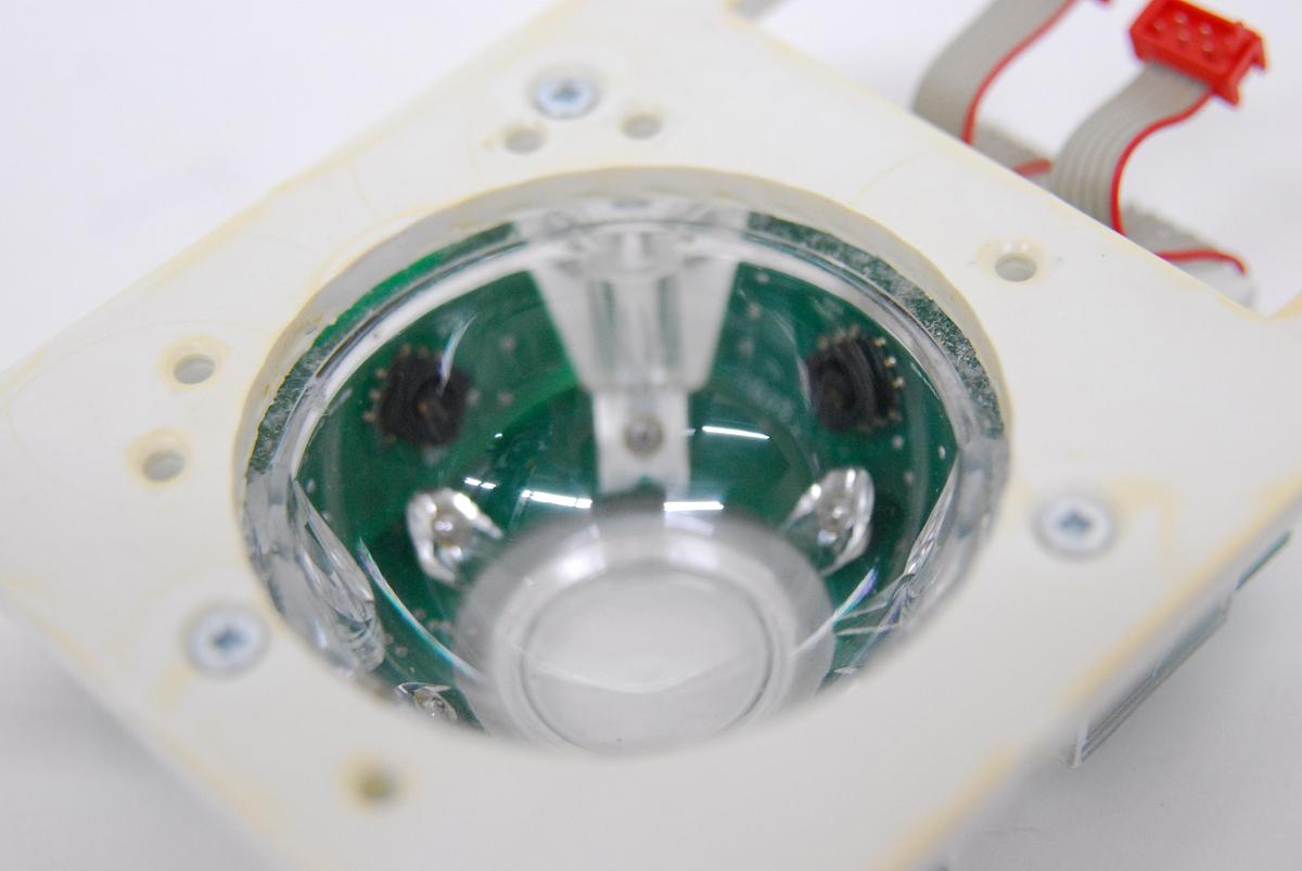 Used GE KTZ280063 Optical Trackball W/ KTZ220868 Trackball Ring - Voluson E8