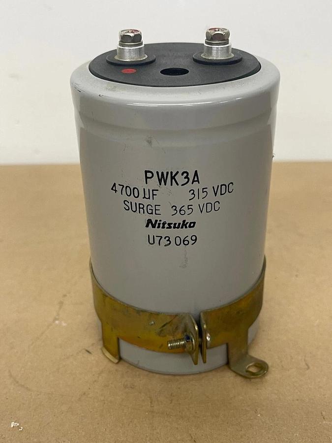 Used Nitsuka PWK3A Capacitor 4700UF