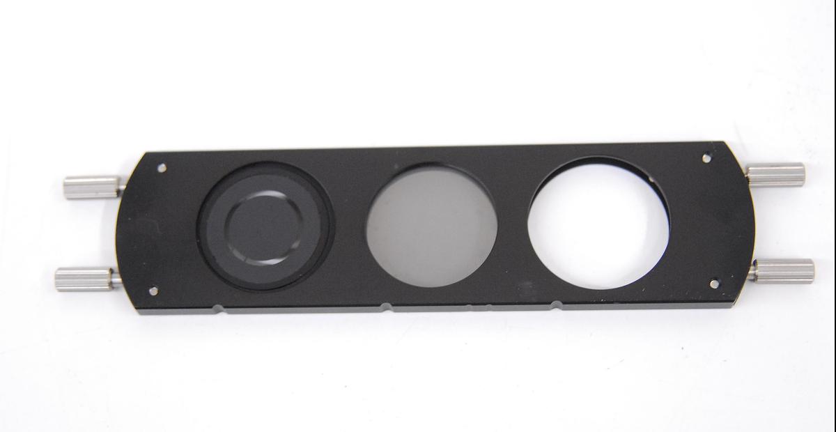 Used Zeiss 1104-285 0.9 Condenser W/ 1144-488 3 Position Ph Slider (Axioskop 40)