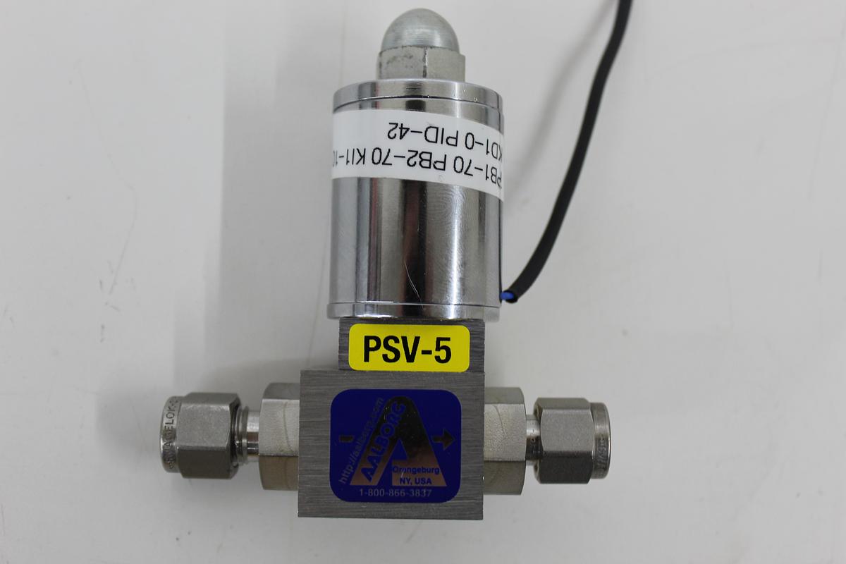 Used Aalborg PSV-5 Proportional Solenoid Flow Control Valve