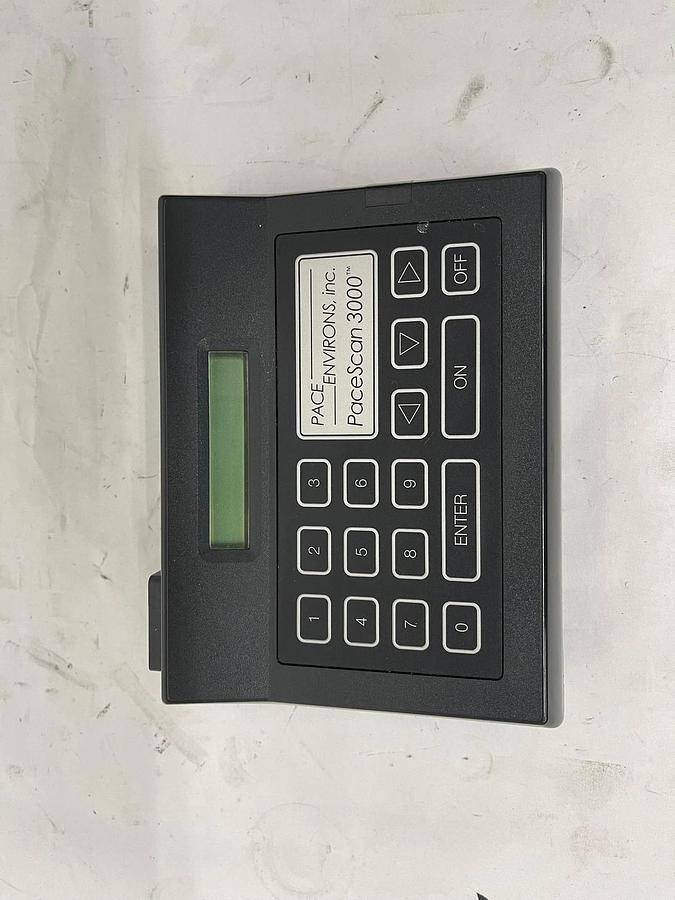 Used Pace Environs, inc. PaceScan 3000 W/ Case, Original Papers, and Sonic Cleaner