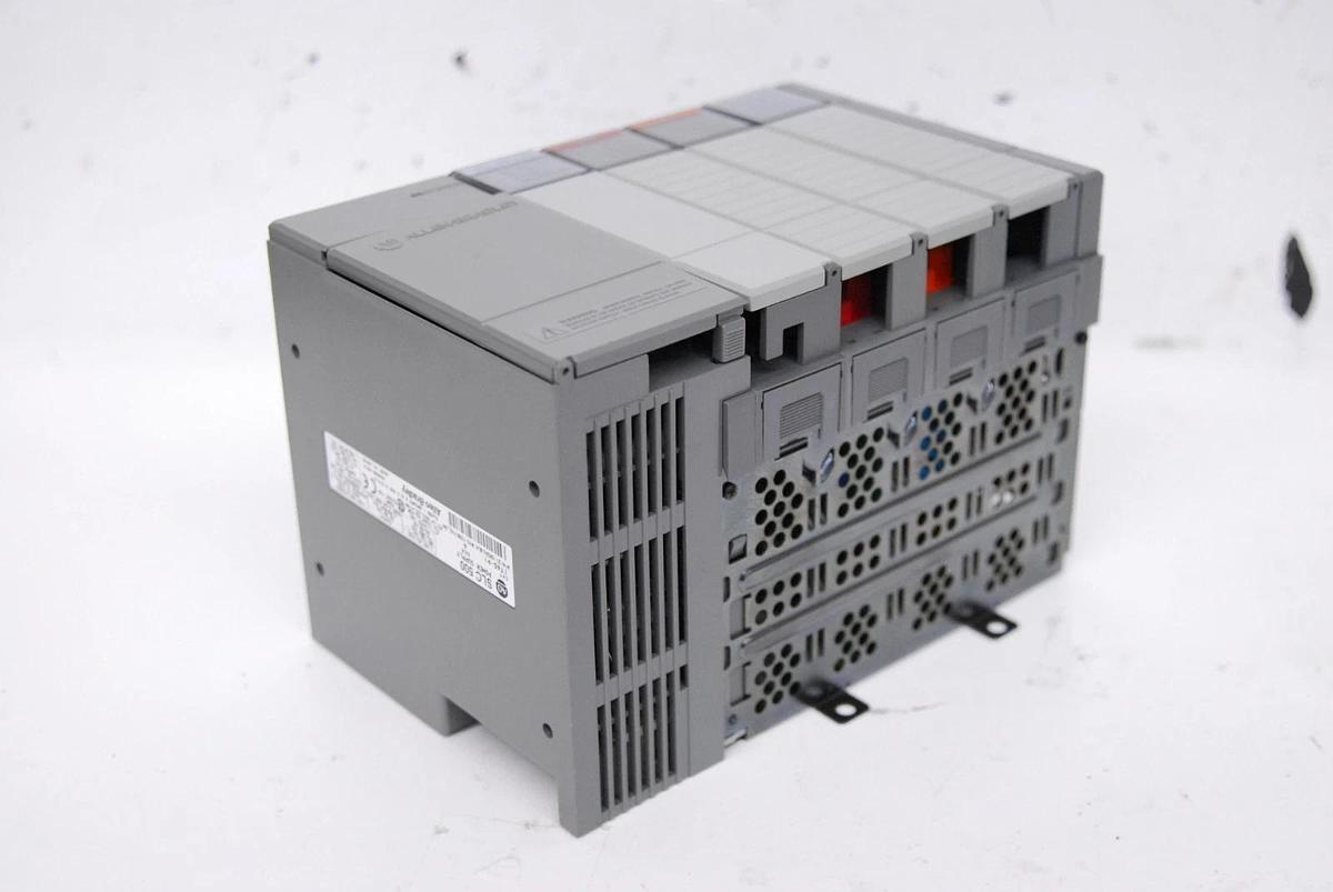 Used AB SLC 500 1746-A4 4-Slot Rack, 1747-L511 CPU, 1746-IA16, 1746-OW16, 1746-P1