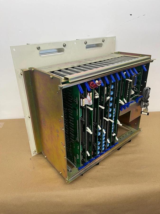 Used Hitachi Control Boards W/ Rack (from Hitachi SEM S-800 )