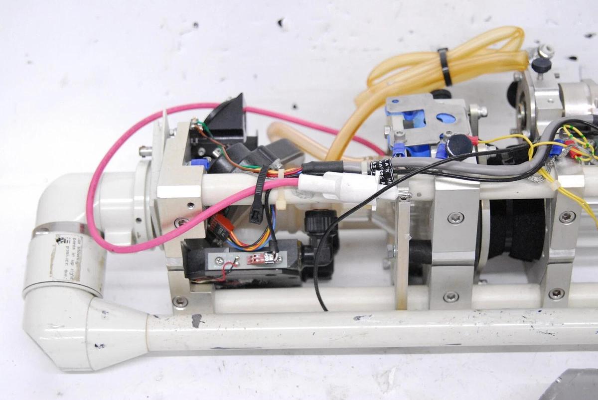 Used Sharplan 1020 Sealed-Off Laser System W/ Melles Griot 05-LHR-289 HeNe Laser, PSU