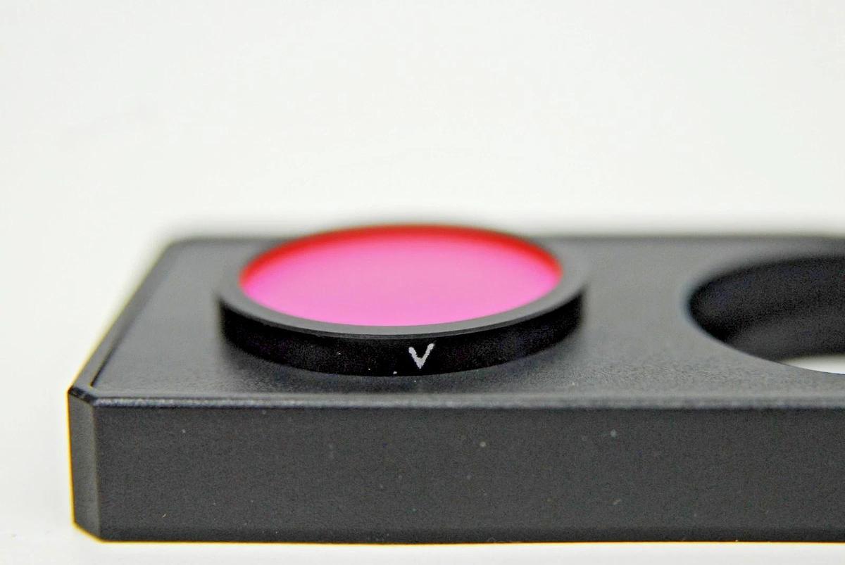 Used Zeiss 1127-266/01 Analyzer Slider Filter Holder W/ Filter - Axiovert 200 M