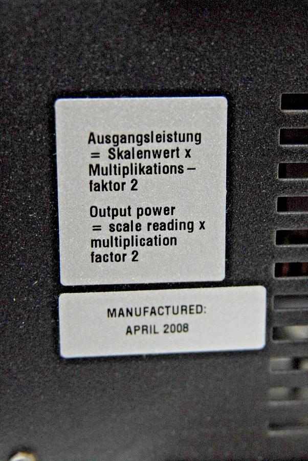 Used Lasos LGK 7812 ML4 Ar-Ion Laser 450-530nm W/ LGN 7812 Power Supply - LMS 510