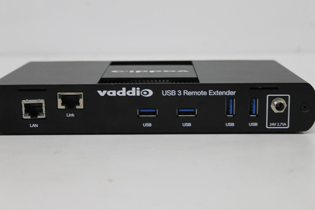 Used Vaddio 802-3259 and 802-3258 USB-3 Local and Remote Extenders
