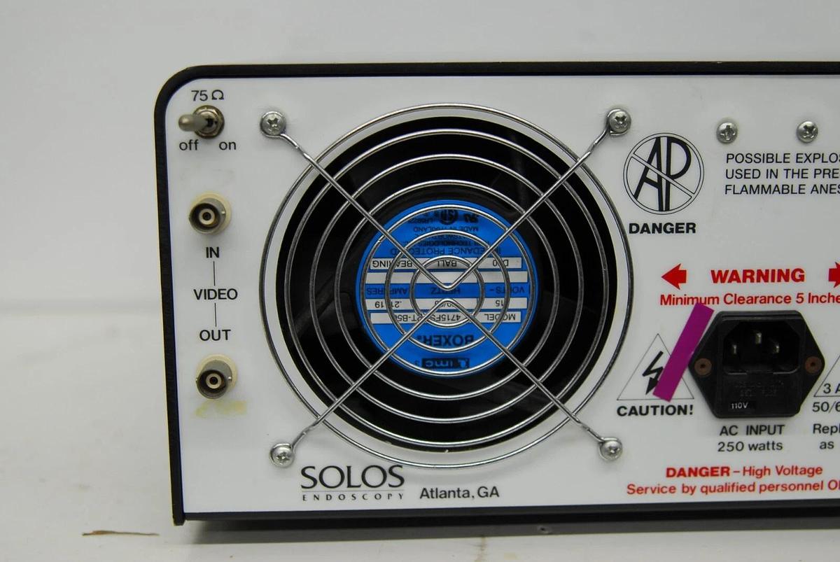 Used Solos Endoscopy ELS-2 Xenon Arc Automatic Light Source - READ DESCRIPTION
