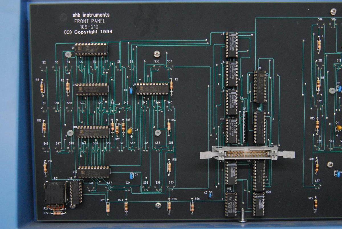 Used SHB Instruments 109-210 Front Panel - 109 Hysteresis Loop Tracer