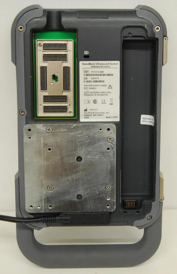 Used FujiFilm SonoSite NanoMaxx P1111-46R Ultrasound System W/ P09823-20 Power Supply
