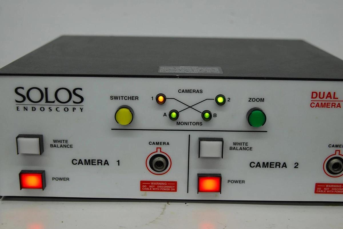 Used Solos Endoscopy GS-9490S NTSC Dual Image Camera System