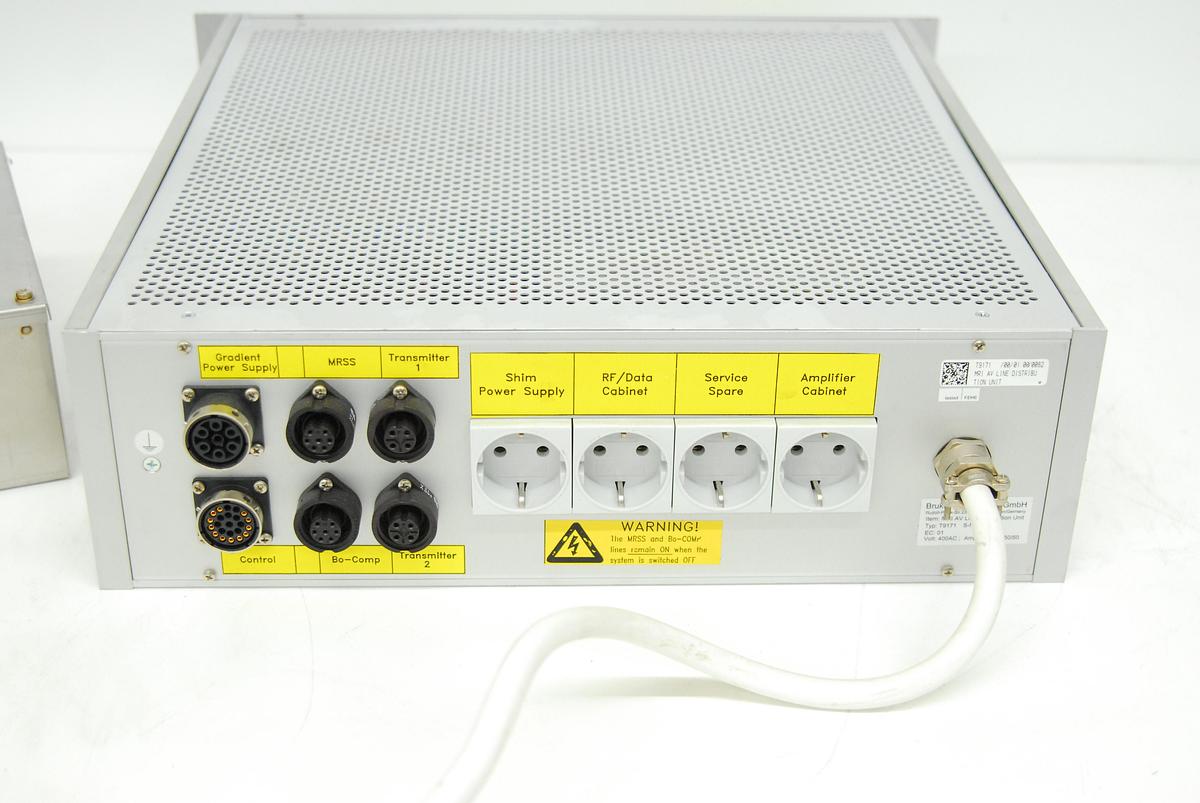 Used Bruker T9171 MRI AV LINE Distribution Unit W/ Filter - BioSpin MRI