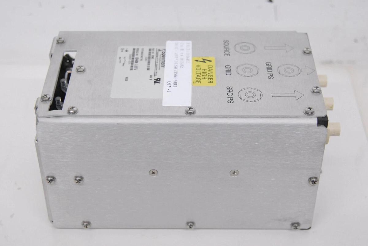Used Spellman X3363 High Voltage Power Supply 1016452 DE SW ZINKE SRC1 24V/50mA/20kV
