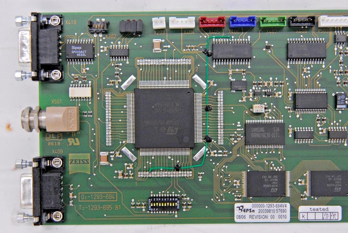 Used Zeiss 1293-694 000000-1293-694V4 AR-Remote/Safety Laser Control Board -  LSM 510