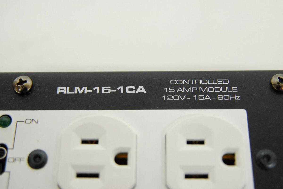 Used Middle Atlantic RLM-15-1CA 15 Amp Controlled Stand-Alone Power Module