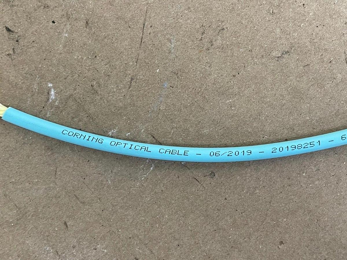 Used Corning Optical Cable,20198251, 6 MM50 OM3, TB2, OFNP FT6 by the foot