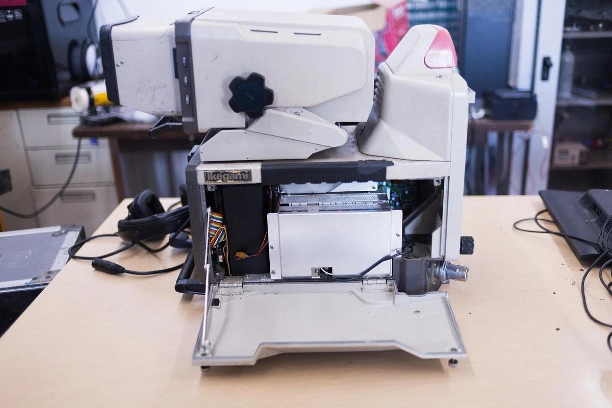 Used Ikegami HK-388W Camera Head Base with OCP 388 CCU and Beyerdynamic Headset