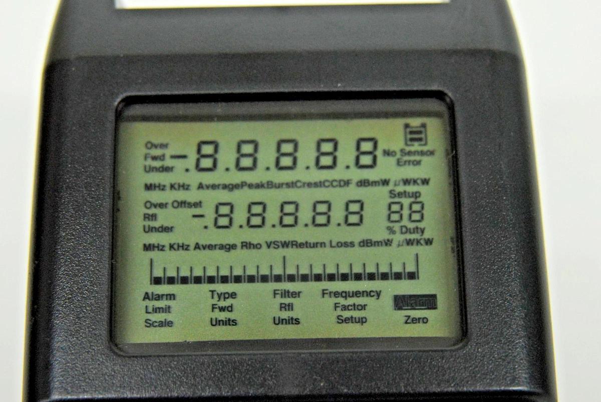 Used BIRD 5000-EX Handheld Digital RF Power Meter (Power Tested Only)