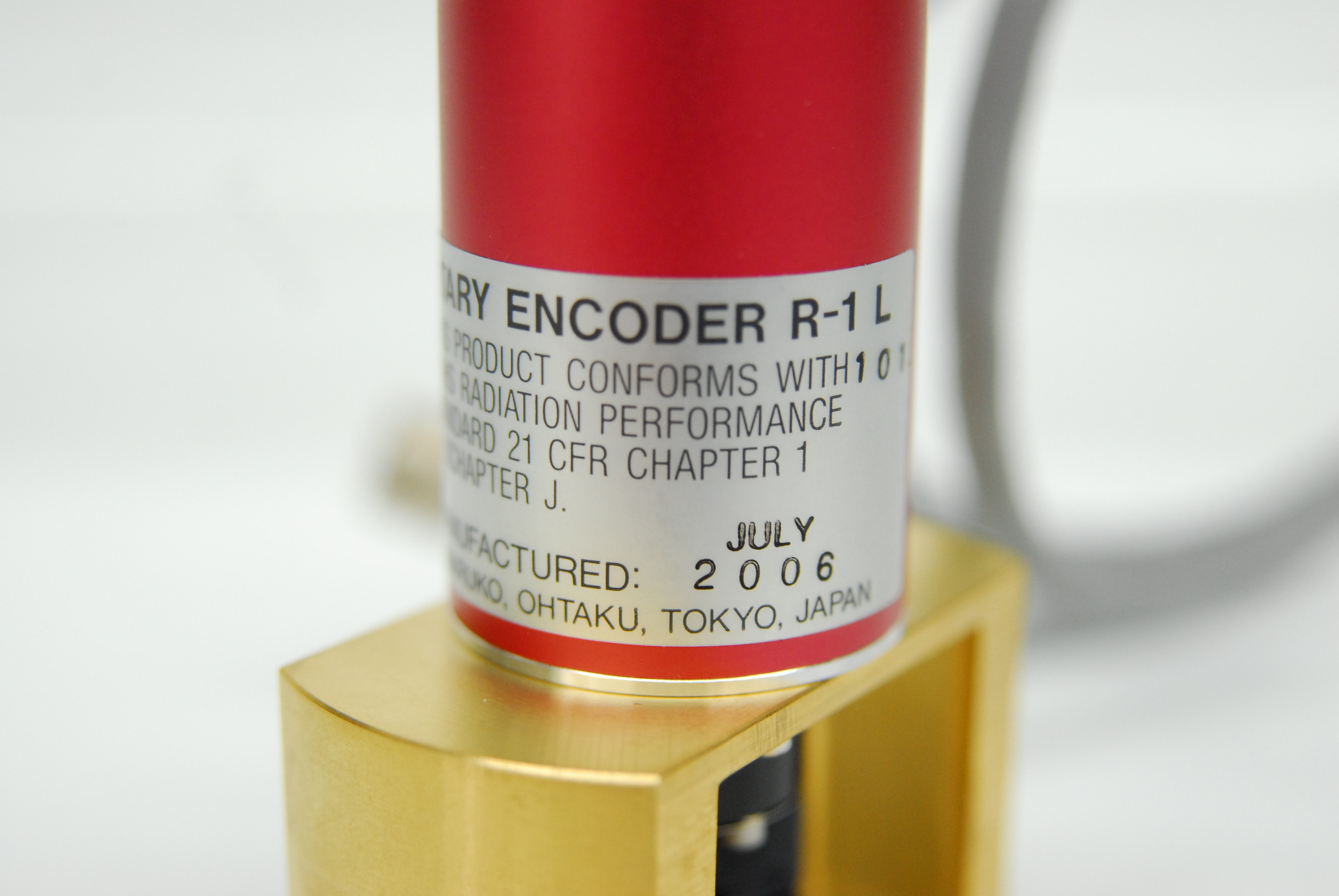 Used Canon R-1 L 81000 P/R Laser Rotary Encoder - Nikon C1-SHS Spectral Detector