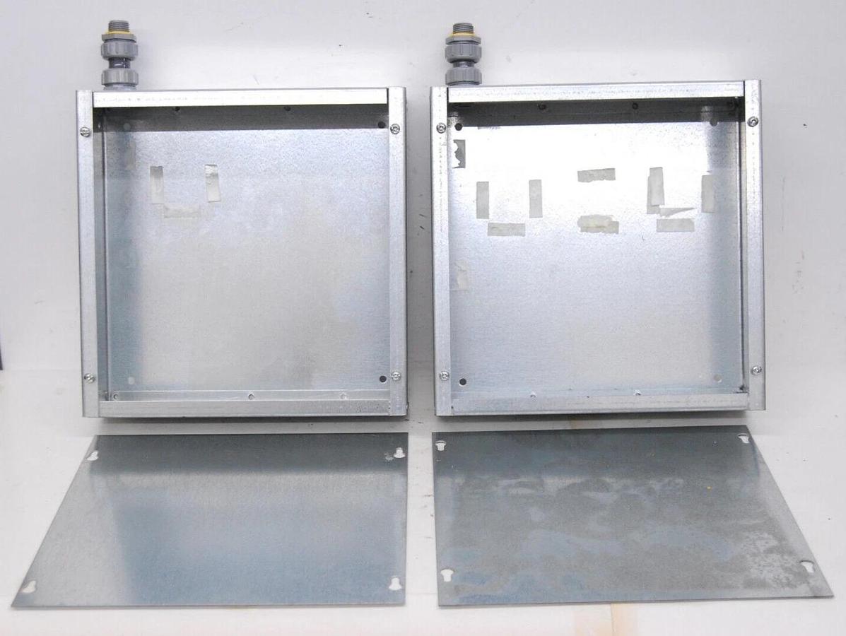 Used C&I C-12124SC Type 1 Screw Cover J Box 12x12x4