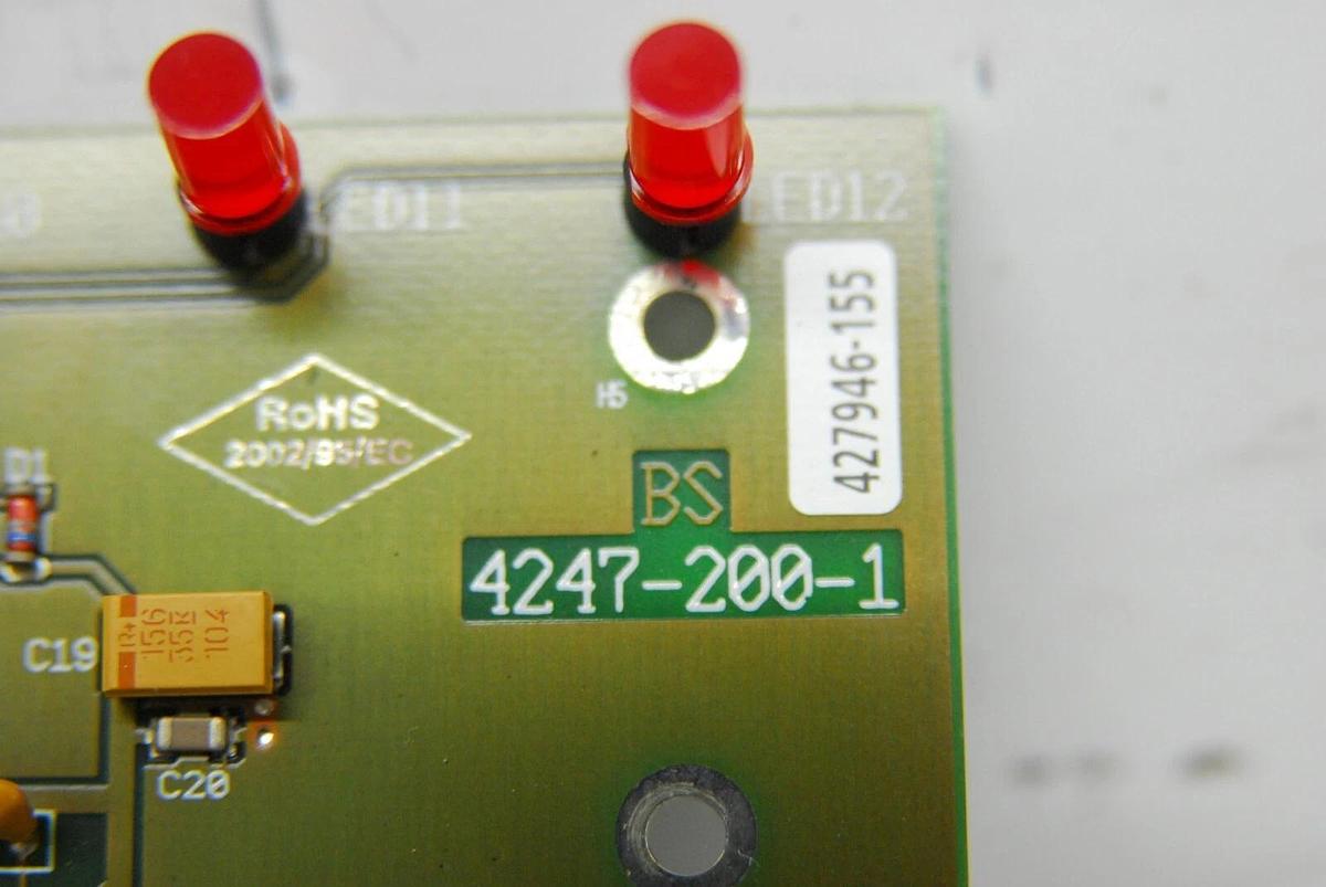 Used Bio Rad Evolis - 4247-200-1 Sensor Control Board 7424710150 427946-155