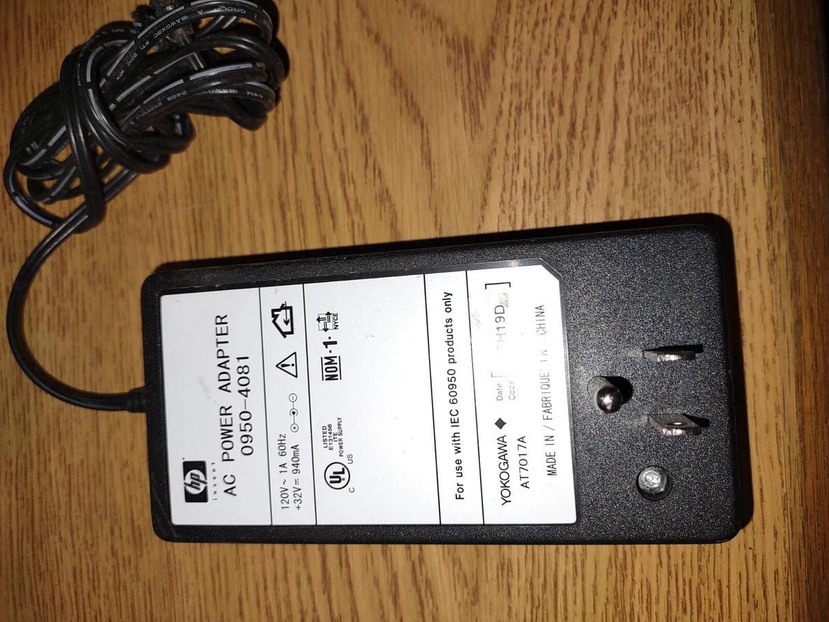 Used Hp Printer Adapter AC Power Adapter 0950-4081