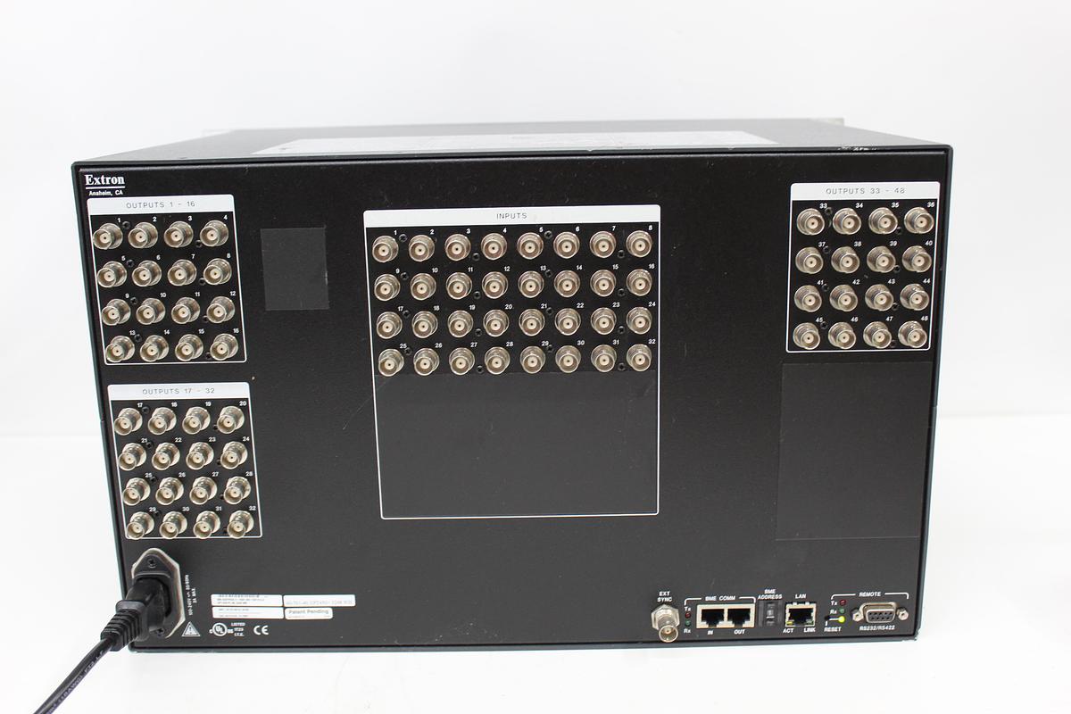 Used Extron CrossPoint 450 Plus 3248 WB 60-761-40 Ultra-Wideband Matrix Switcher 32x48