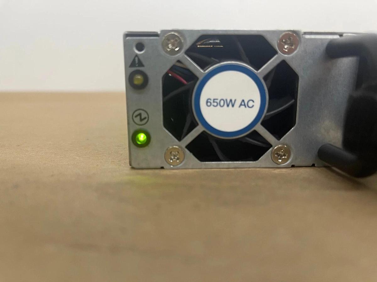 Used CISCO PS-2651-1-LF UCSC-PSU-650W 650 W Server Power Supply P/N: 341-0490-02 A0