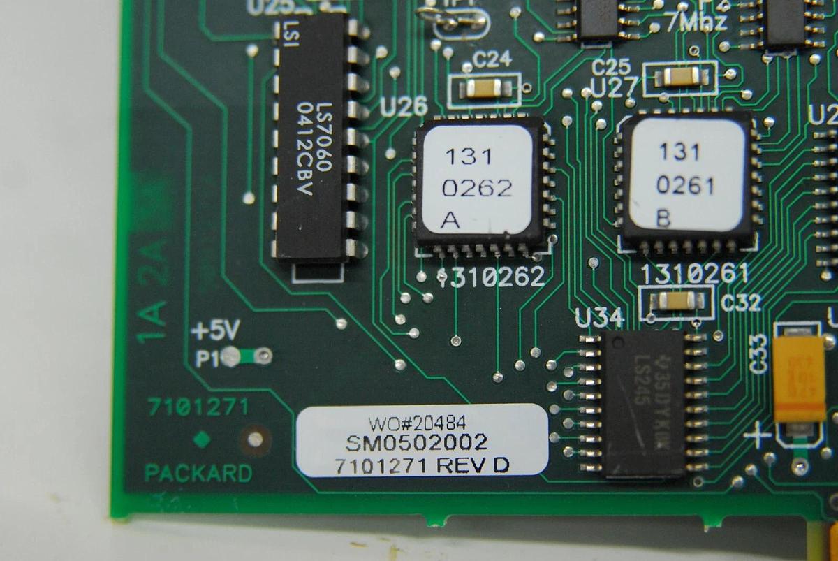Used Packard 7101271 5091271A Analog ISA I/F Interface Board